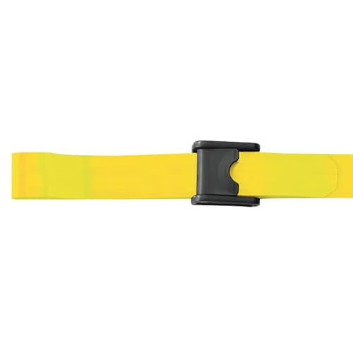 Tidi Products Posey Premium EZ Clean Gait Belt with Spring-Loaded Buckle - Black, Fits Up to 58" Waist