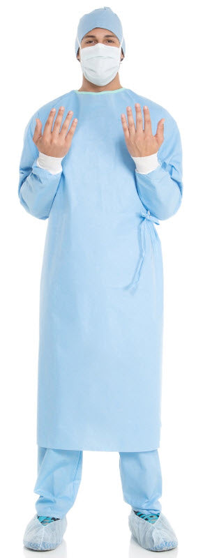 Ultra Fabric-Reinforced Surgical Gown With Towel