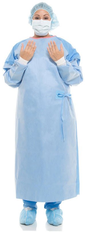 Halyard Impervious Ultra Surgical Gown, Blue, X-Large