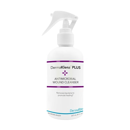 DermaRite Antimicrobial Wound Cleanser, 8 oz