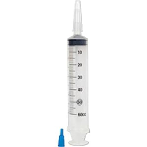 Cardinal Health 60cc Flat Top Catheter Tip Irrigation Syringe
