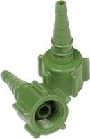 Allied Medical O2 Nut and Stem - X-Tree Plastic Oxygen Tank Adapter