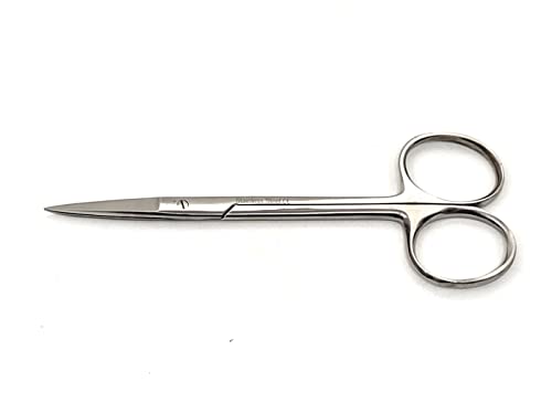 Medical Action Industries Sterile Iris Scissors Stainless Steel 4-1/2 Inch