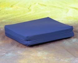 Convoluted Wheelchair Cushion 18" x 16" x 3", Navy Cover