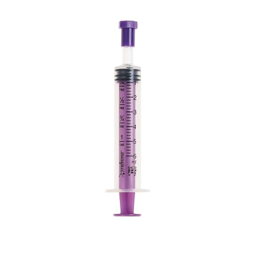 Cardinal Health Purple Oral Syringe 6ml Sterile