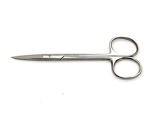 Medical Action Industries Sterile Iris Scissors Stainless Steel 4-1/2 Inch