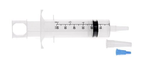 Medline Control-Piston Irrigation Syringe, 60 mL, Sterile, Latex-Free