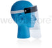 WellBefore Adjustable Face Shield - Extra Coverage Width & Height