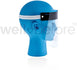 WellBefore Adjustable Face Shield - Extra Coverage Width & Height