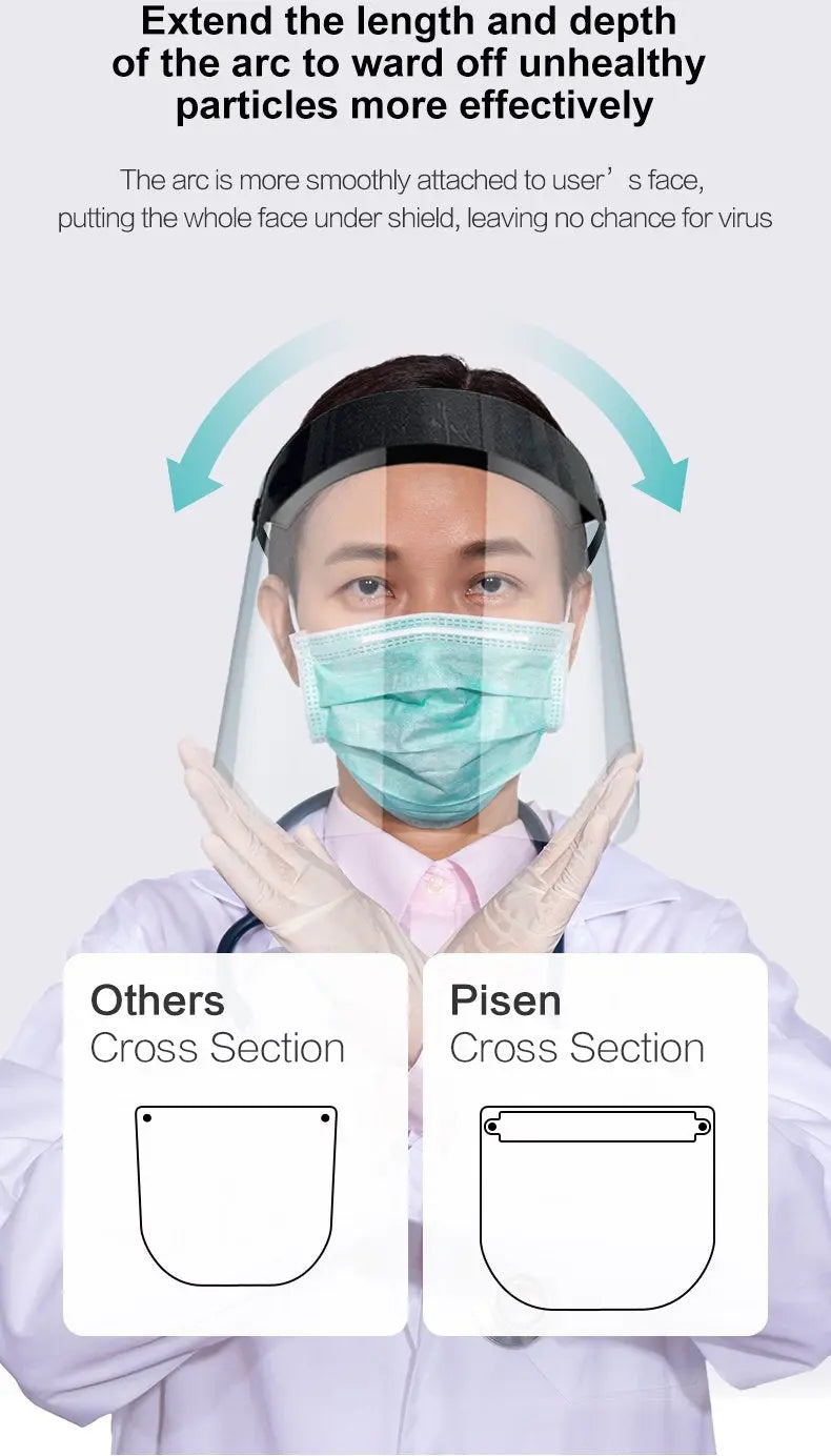 Black Tpe Face Shield Default