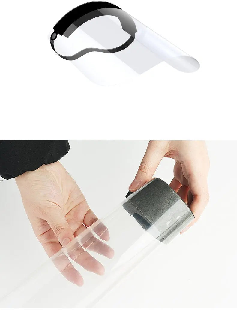 Black Tpe Face Shield Default