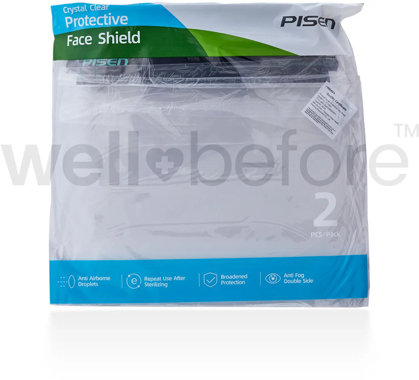 TPE Face Shield - Crystal Clear Vision