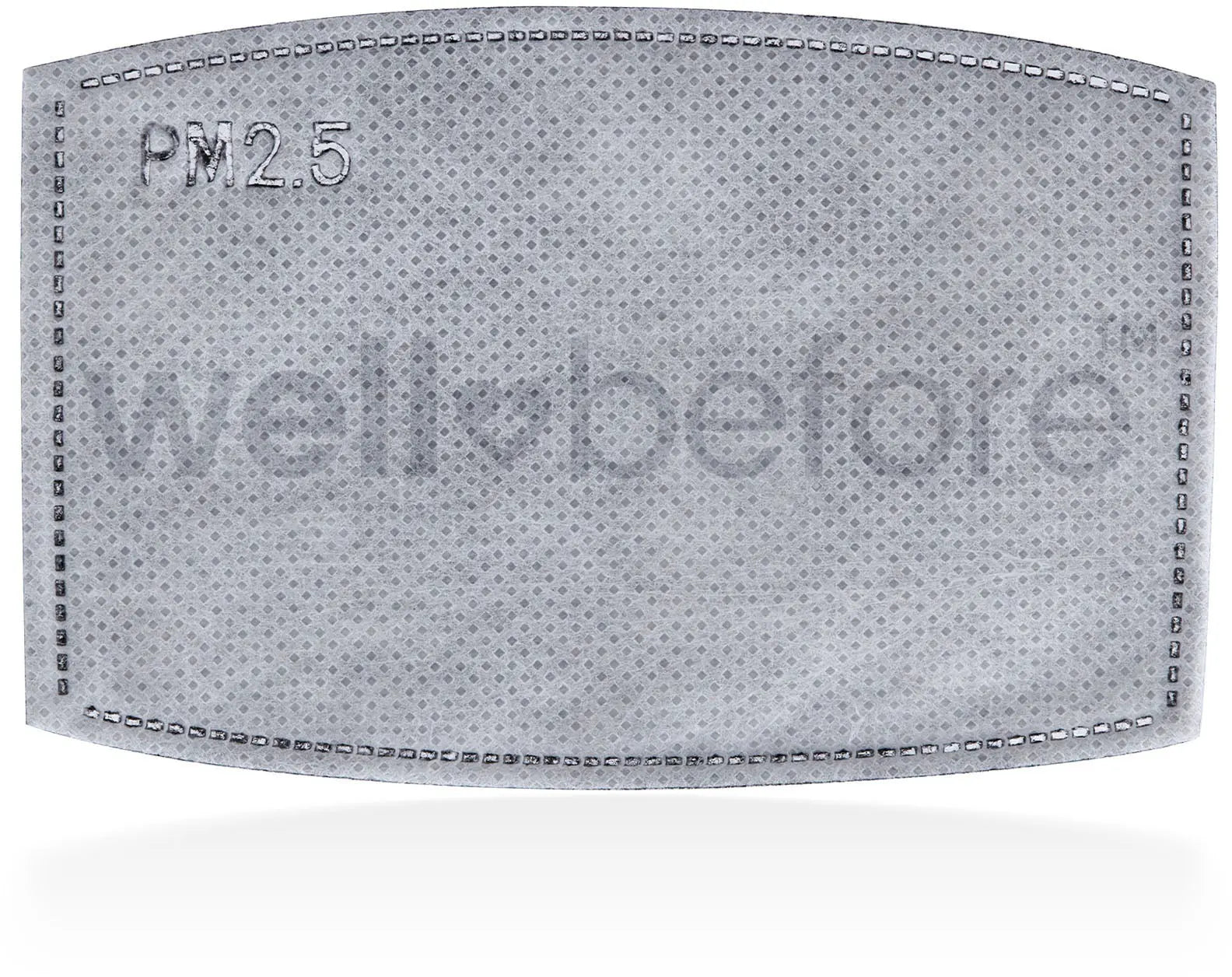 PM 2.5 Filter - 5 Layers - Meltblown + Activated Carbon Fabric - 10 Pack