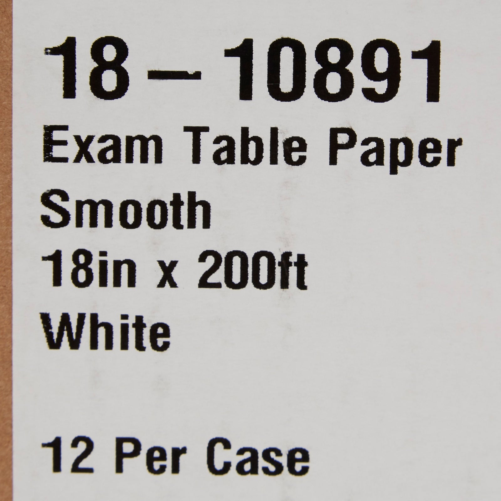McKesson Table Paper