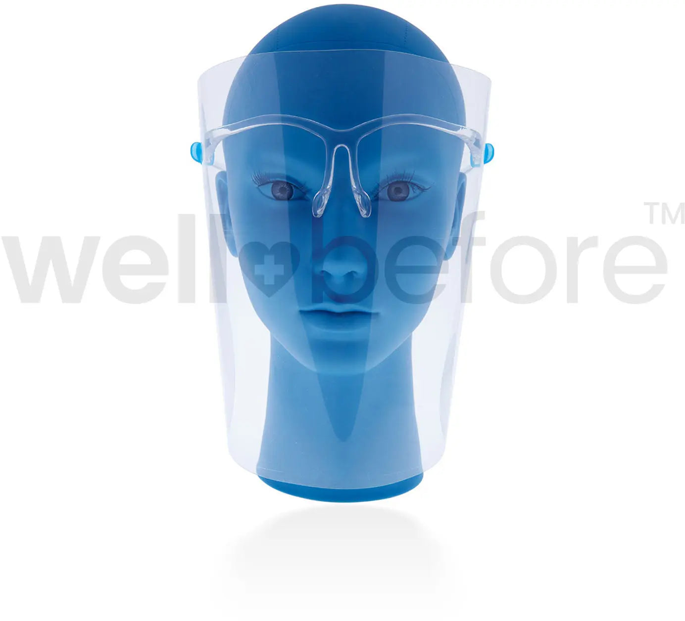 Frame Face Shields - Crystal Clear Vision - Replaceable Visors