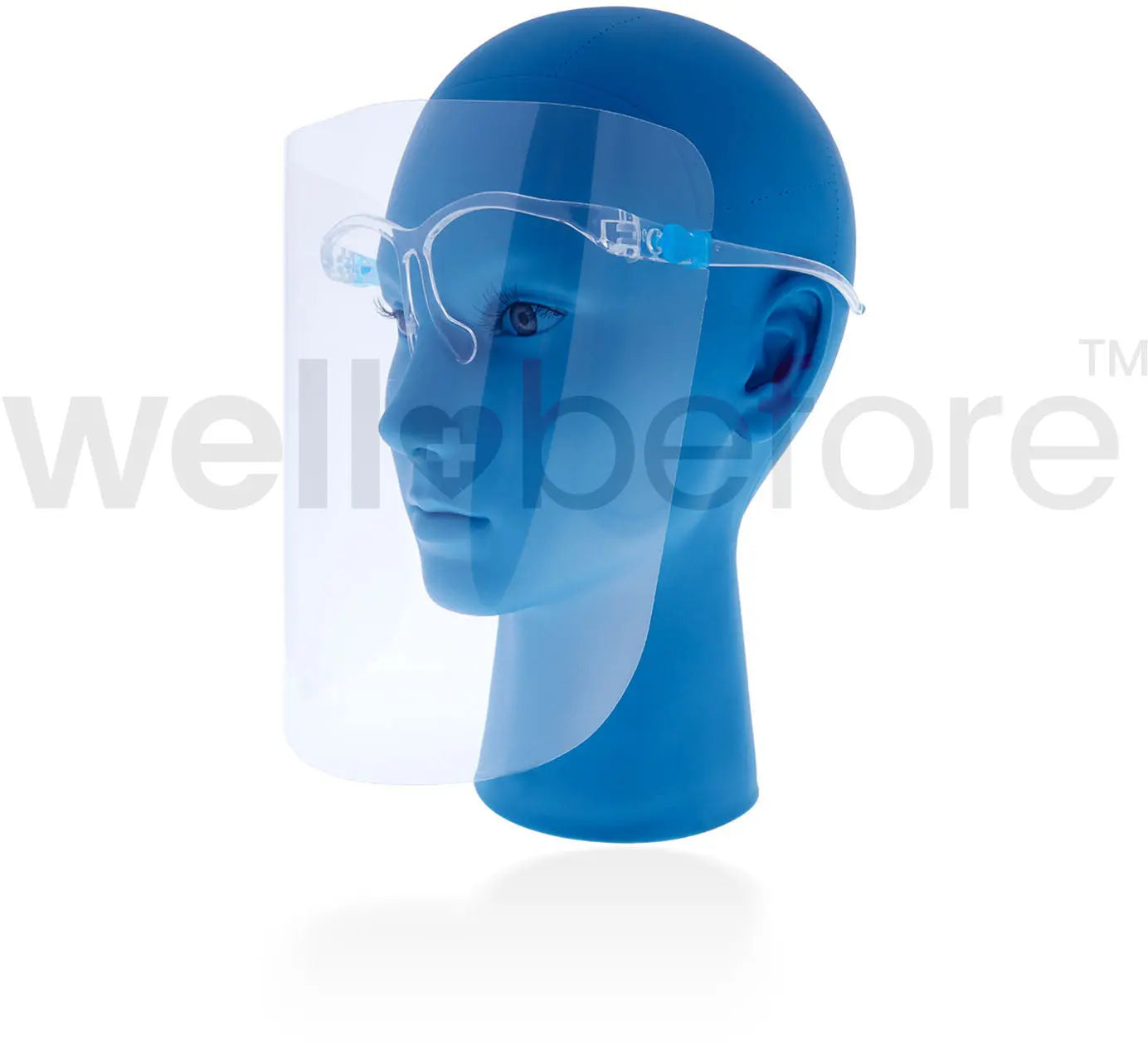 Frame Face Shields - Crystal Clear Vision - Replaceable Visors