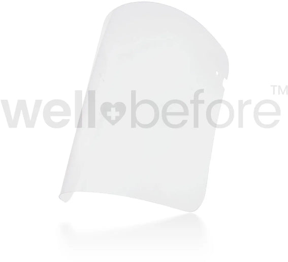 Clear Plastic Replacement Visors For Full Frame Face Shield