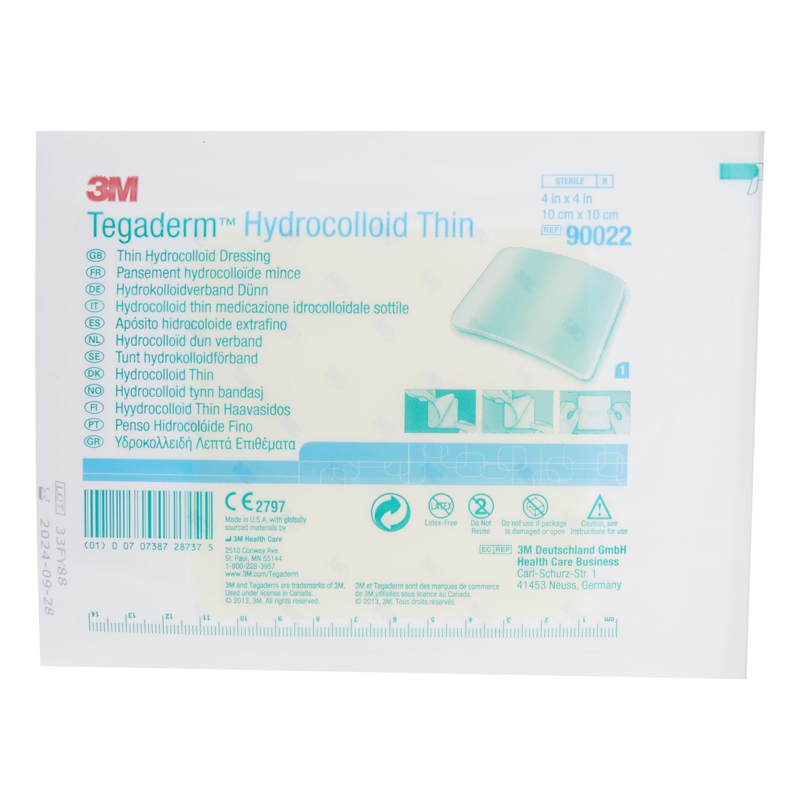 Tegaderm Hydrocolloid Thin Dressing