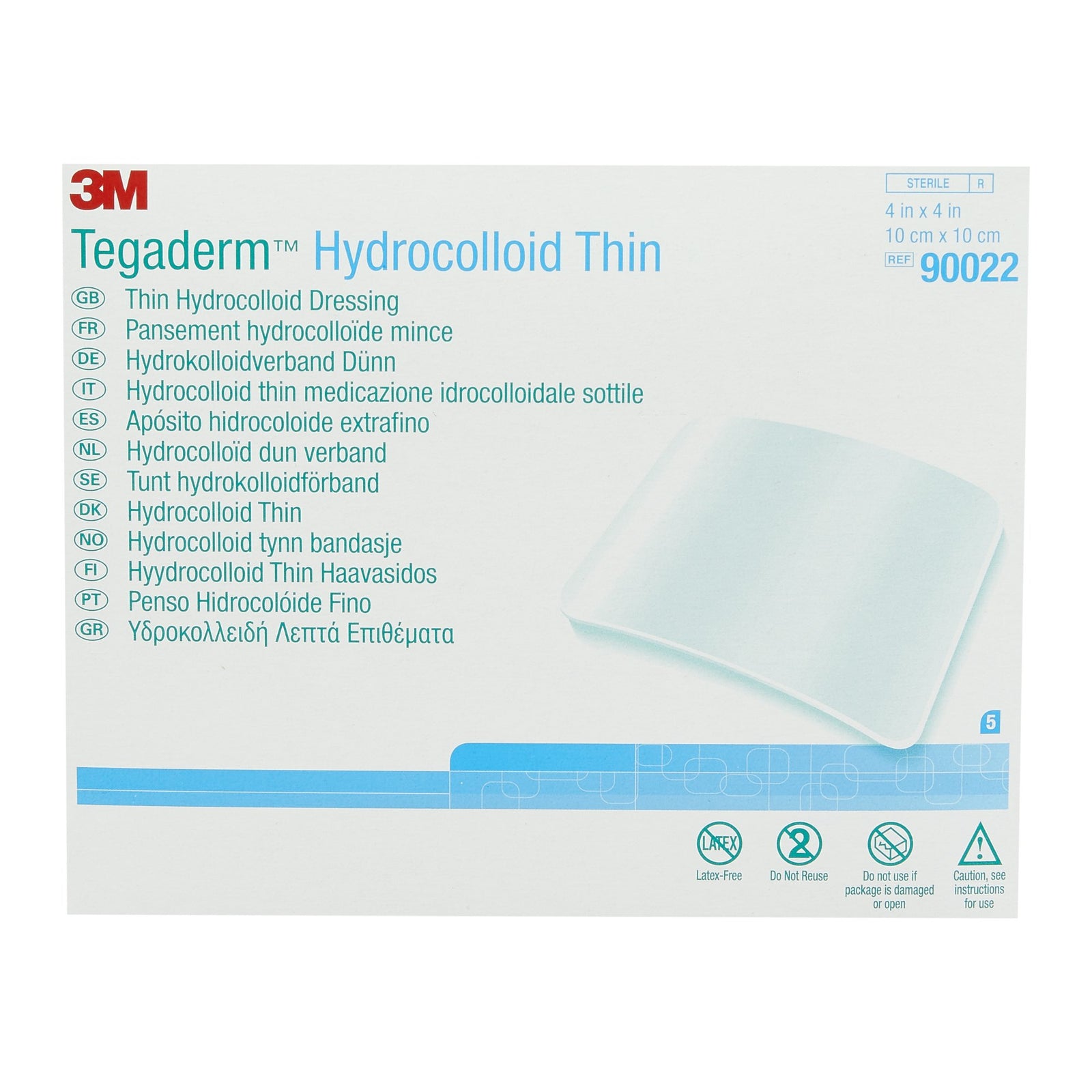 Tegaderm Hydrocolloid Thin Dressing