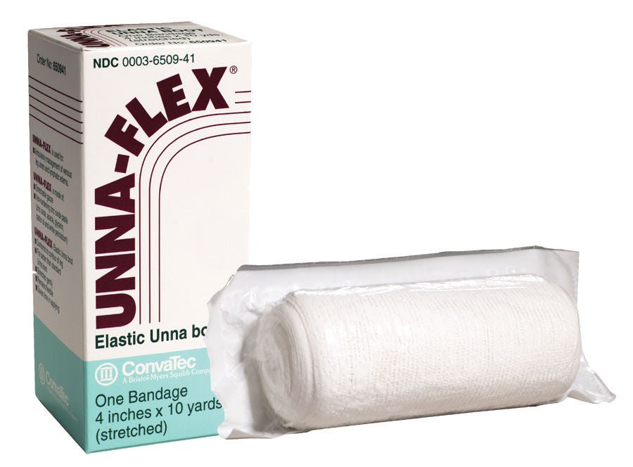 ConvaTec Unna-Flex Plus Unna Boot Convenience Pack, 4 Inch x 10 Yards