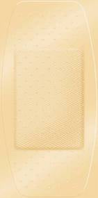Stat Strip Fabric Adhesive Strip 2 x 4 Inch Sterile