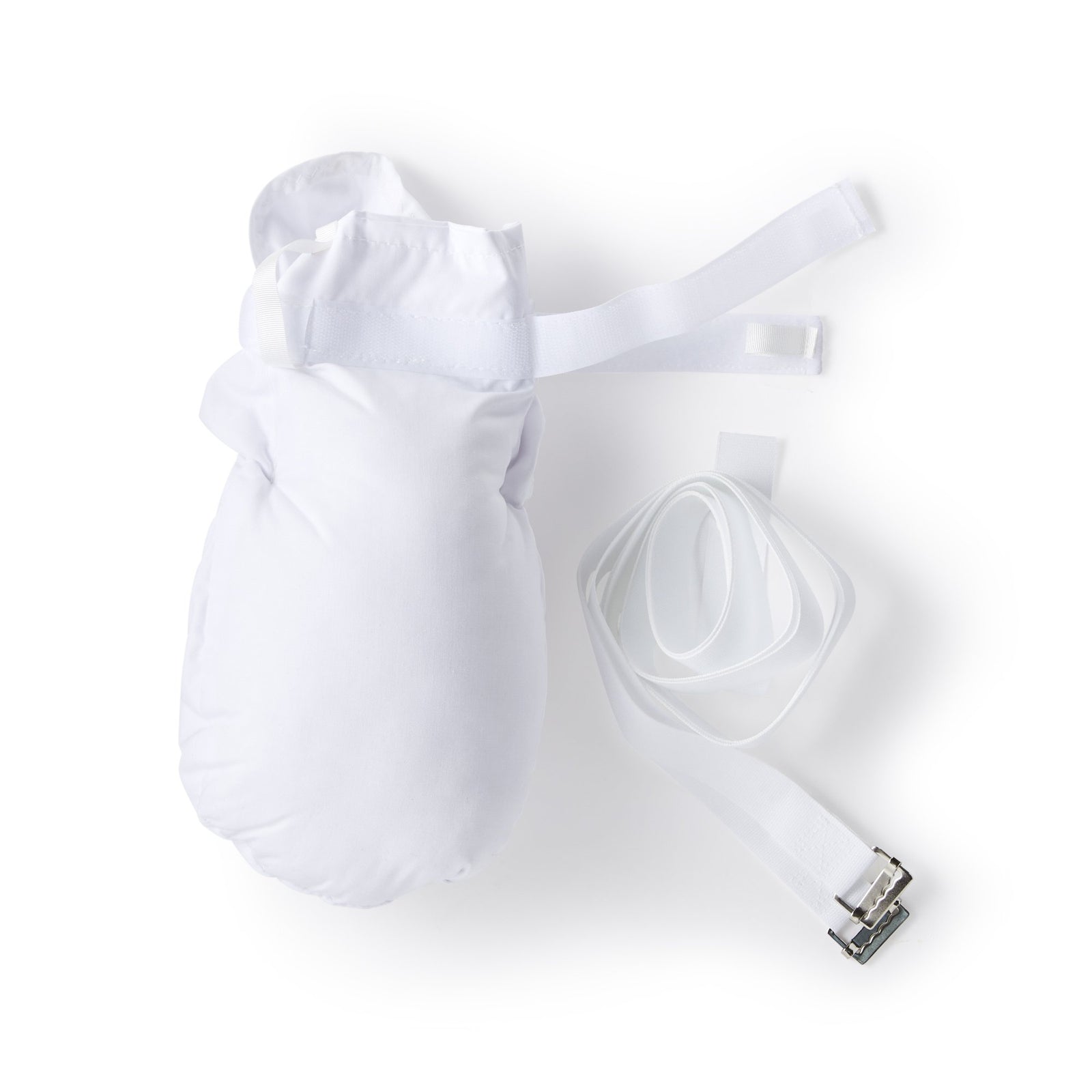 Double-Security Protective Hand Mitts, One Size Fits Most, Strap Fastening