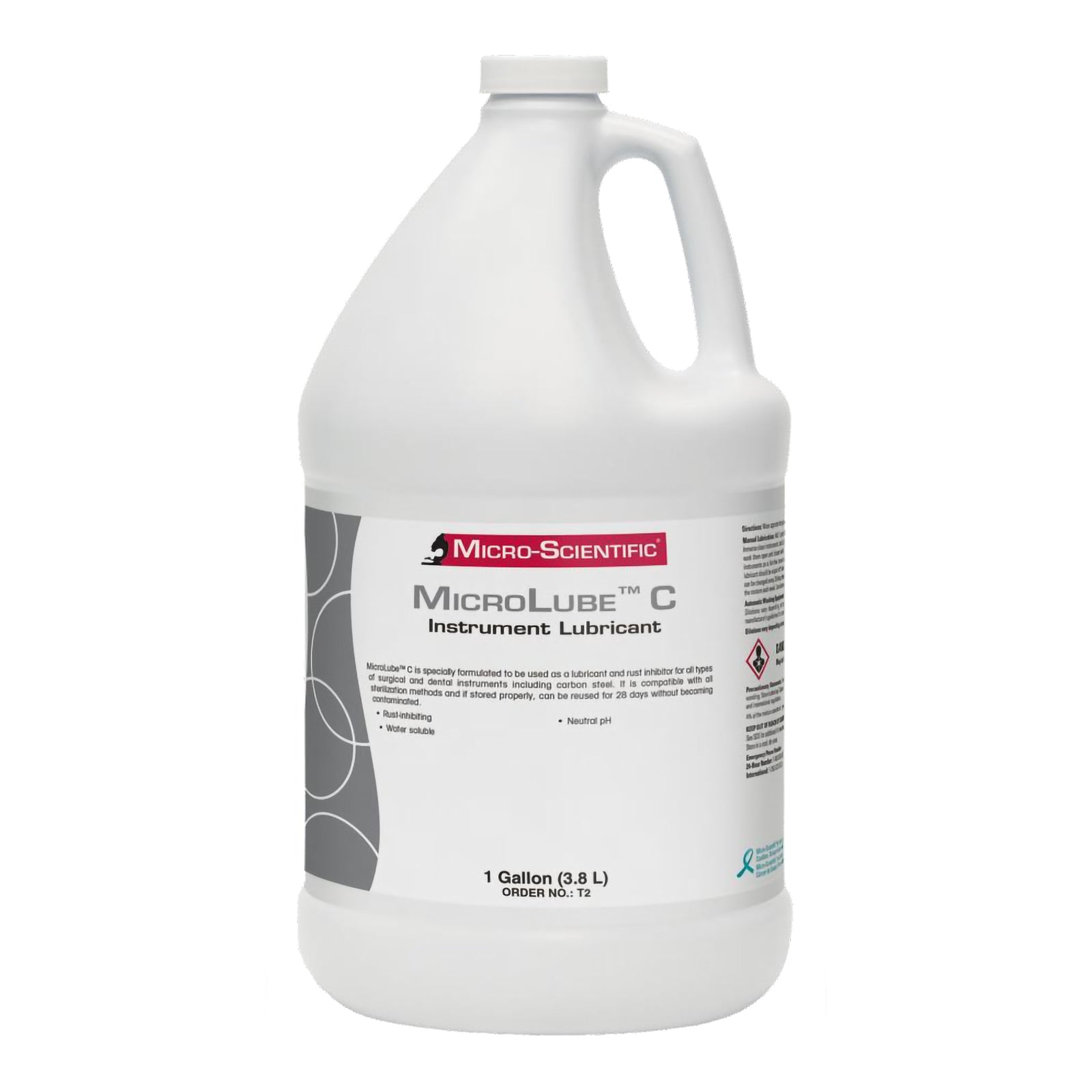 MicroLube™ C Instrument Lubricant Liquid Concentrate 1 Gallon Jug