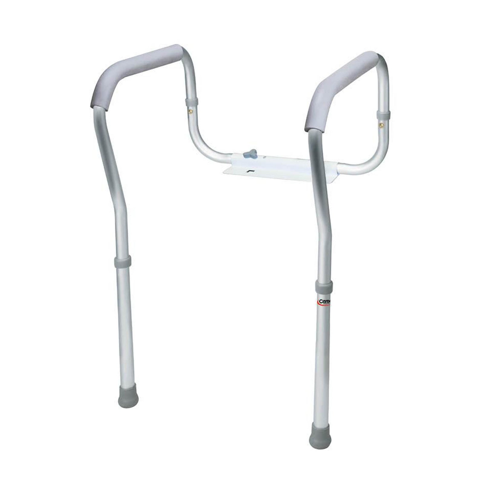 Carex® Gray Aluminum Toilet Safety Rail - Case of 2