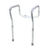 Carex® Gray Aluminum Toilet Safety Rail - Case of 2