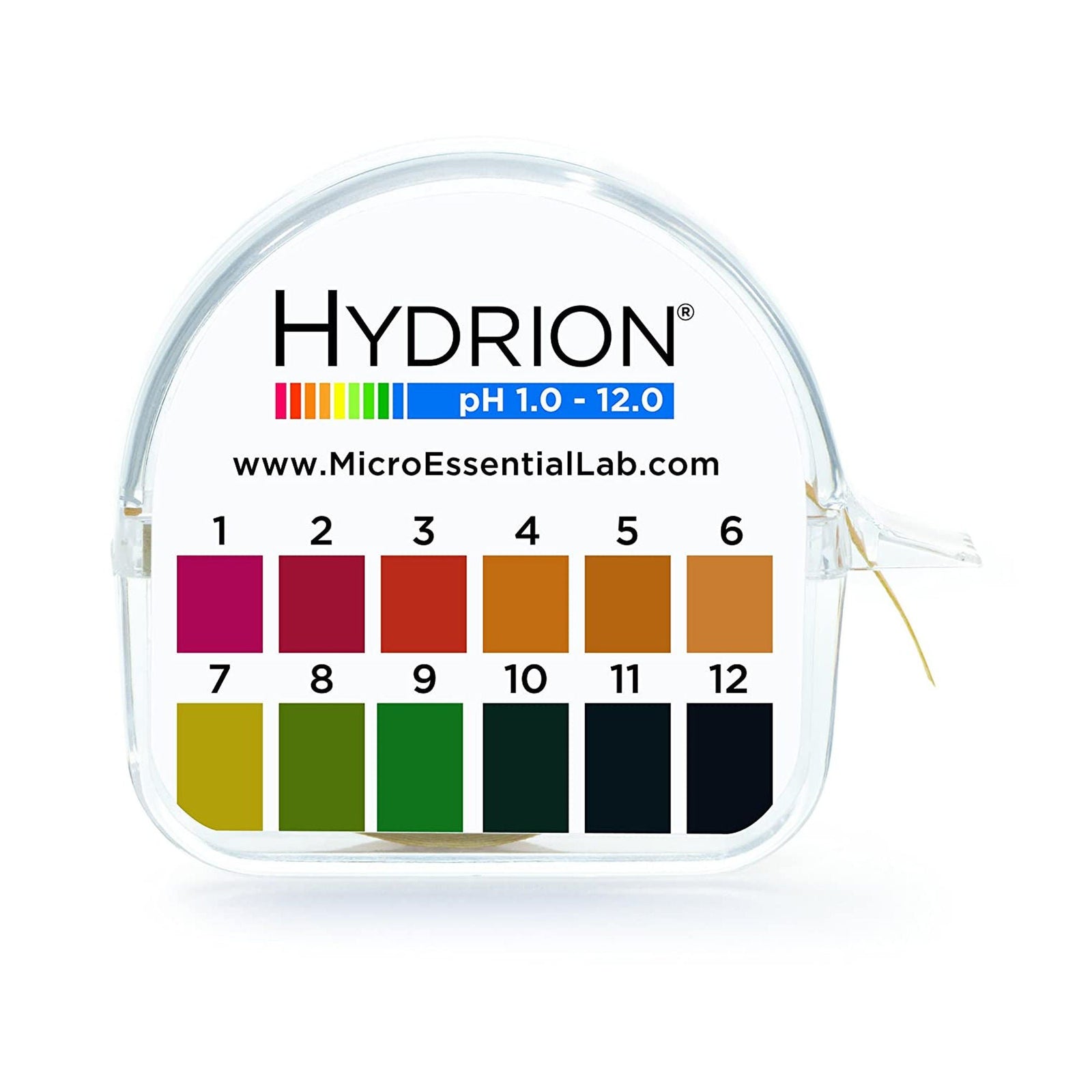Hydrion pH Paper Roll, 1.0-12.0 Range