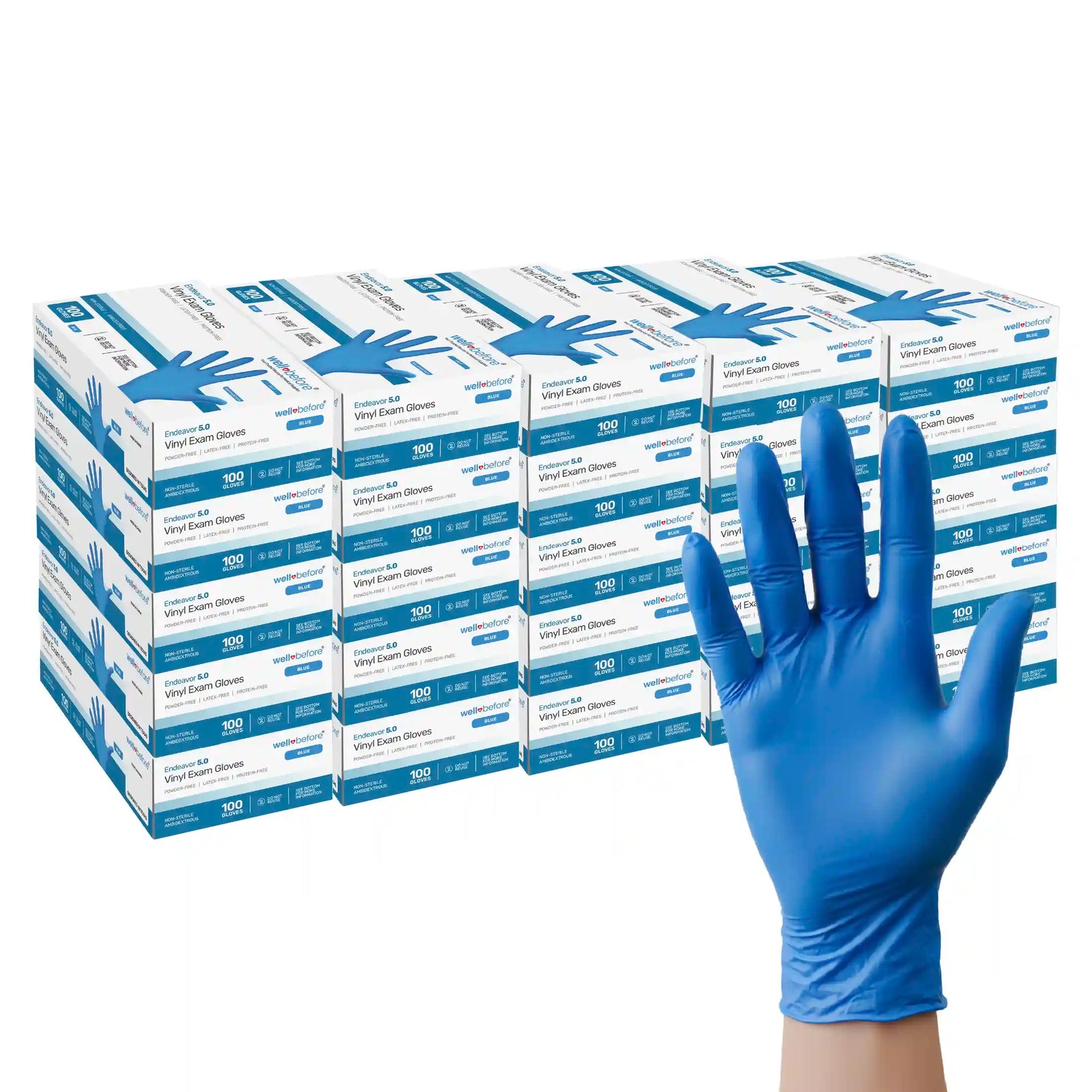 WellBefore Endeavor Vinyl Examination Gloves For Bulk Orders