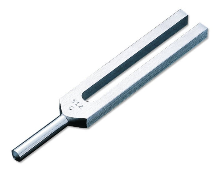 ADC® Satin Aluminum Tuning Fork with Weight 512 cps