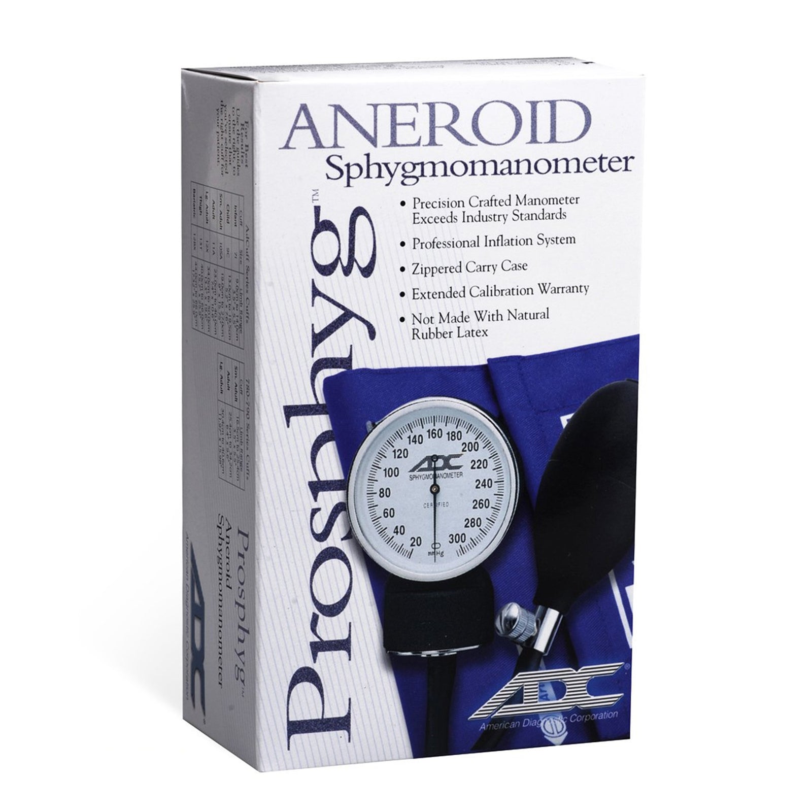 Prosphyg 760 Series Thigh Cuff Aneroid Sphygmomanometer, 40-66 cm