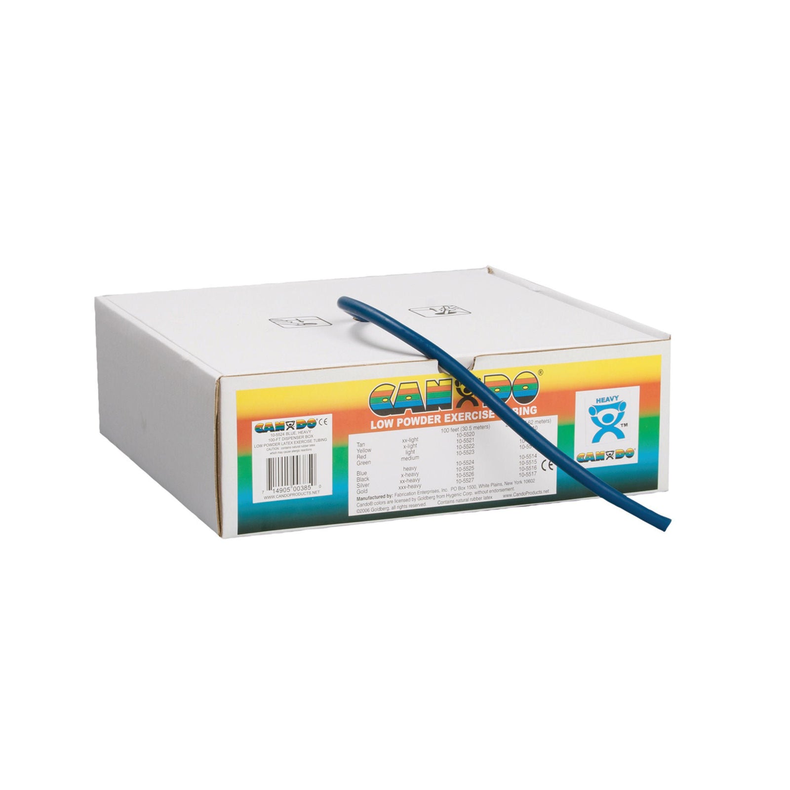 CanDo TheraTubing Exercise Resistance Tubing, 100 ft