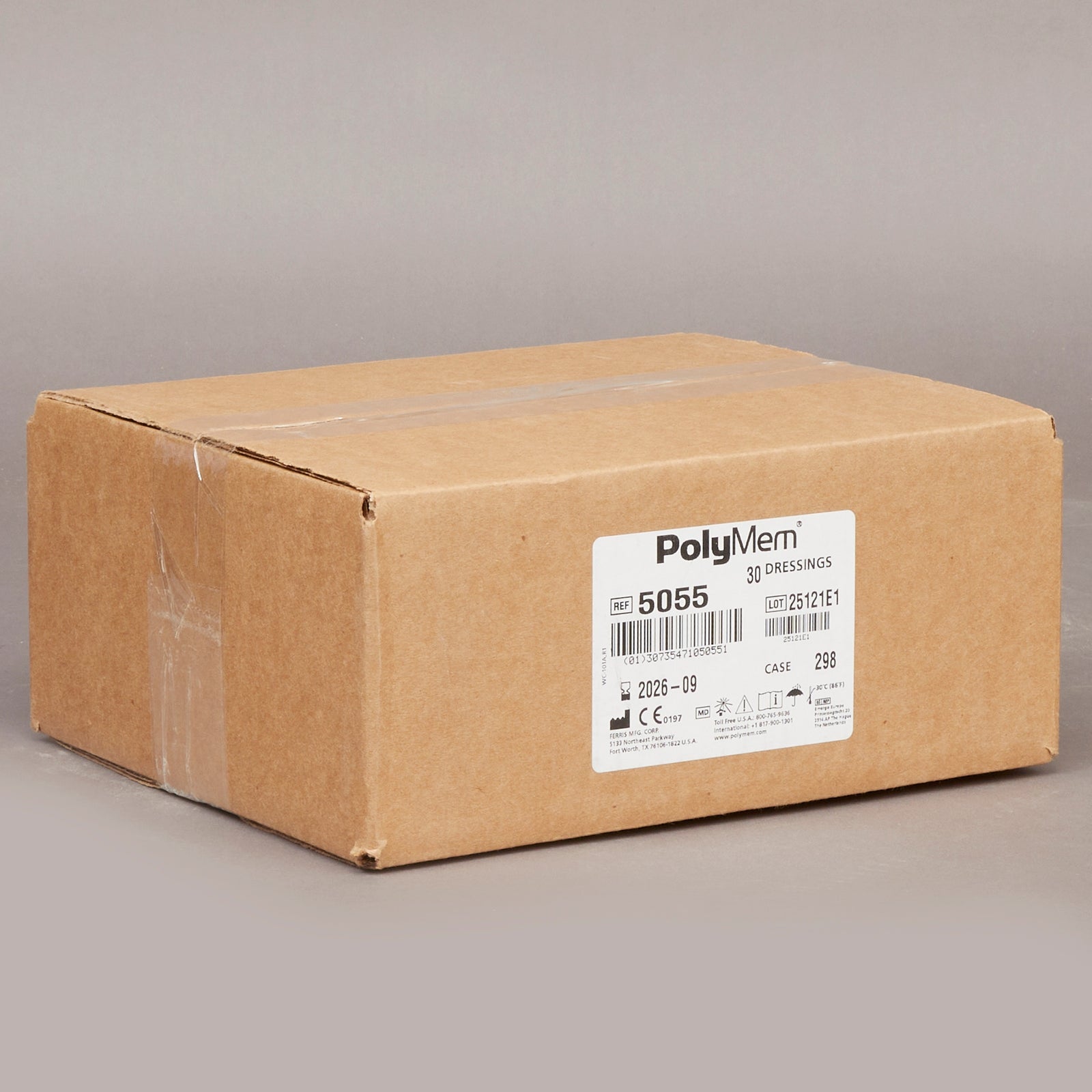 FERRIS MFG CORP Polymem Wound Care Foam Dressing