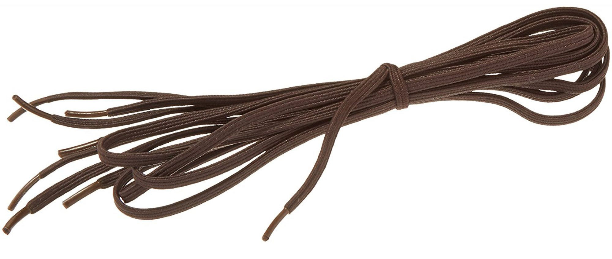 Tylastic® Black Elastic Shoelaces 1/8 X 26 Inch (2 Pairs)