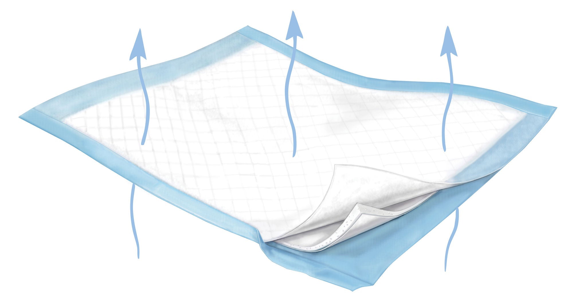 Cardinal Health Breathable Underpad, 23 x 36 Inch
