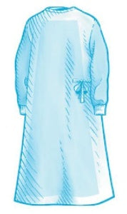 Cardinal Health Surgical Reinforced Poly Gown, Extra Large