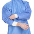 Astound Non-Reinforced Surgical Gown with Towel X-Large Blue Sterile AAMI Level 3