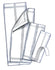 Simplicity™ Incontinence Liner 6-1/2 x 17 Inch Moderate Absorbency