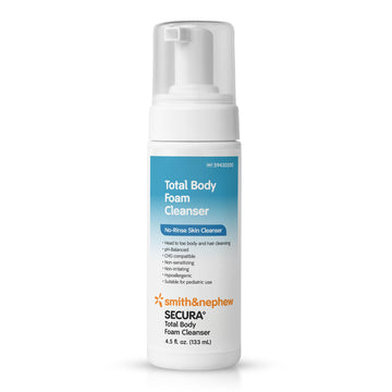 Secura™ Total Body Rinse-Free Antimicrobial Foaming Body Wash