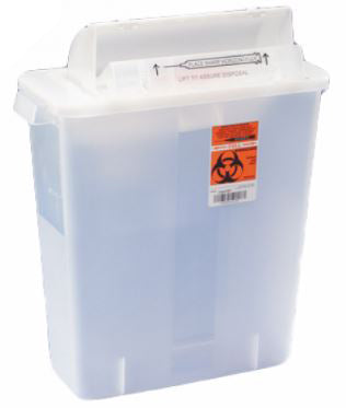 Sharps Container SharpStar In-Room Translucent 3 Gallon