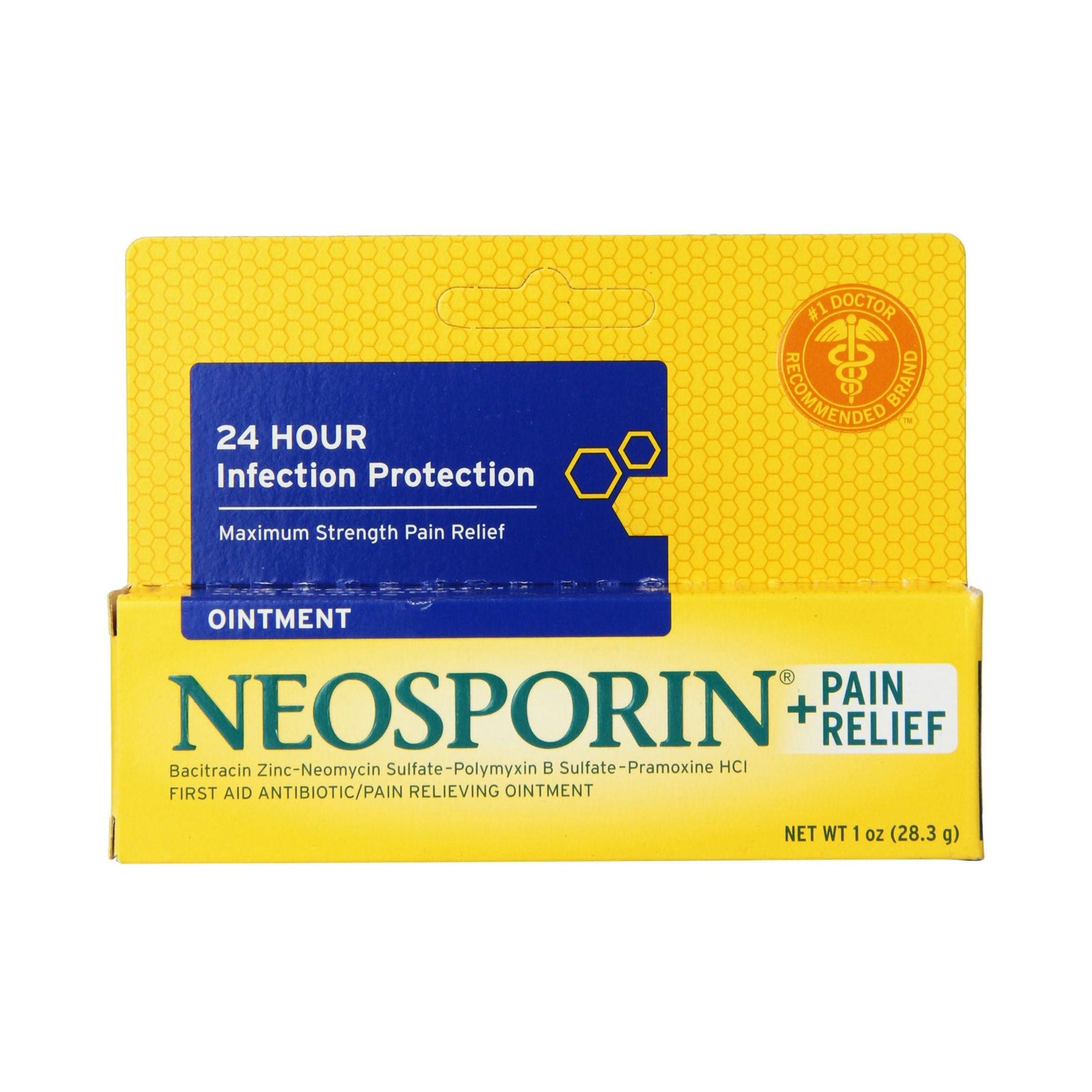 Neosporin + Pain Relief First Aid Antibiotic Ointment, 1 oz