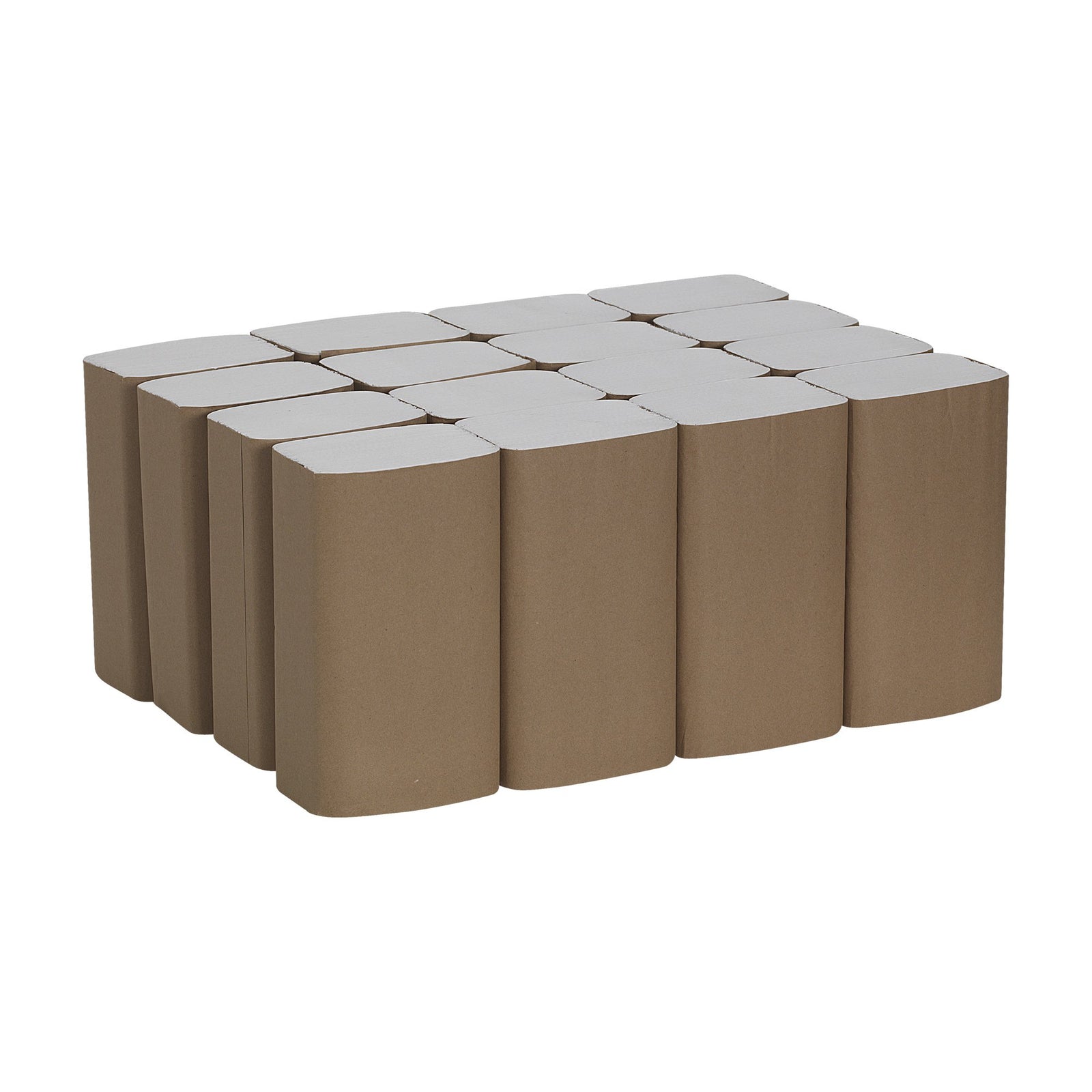 Pacific Blue Basic™ Single-Fold Paper Towels 9-1/4 x 10-1/4 Inch - Case of 16