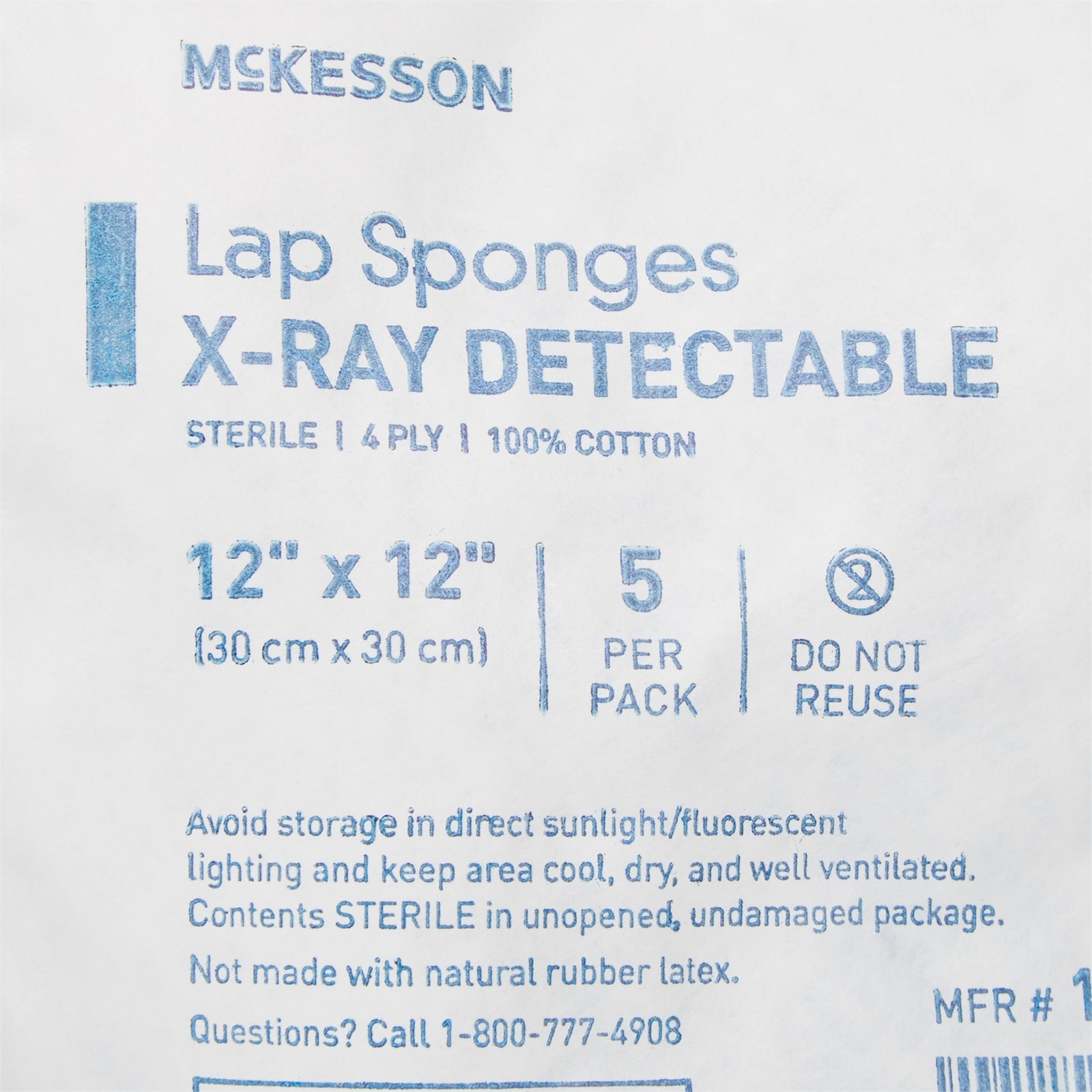 McKesson X-Ray Detectable Surgical Laparotomy Sponge