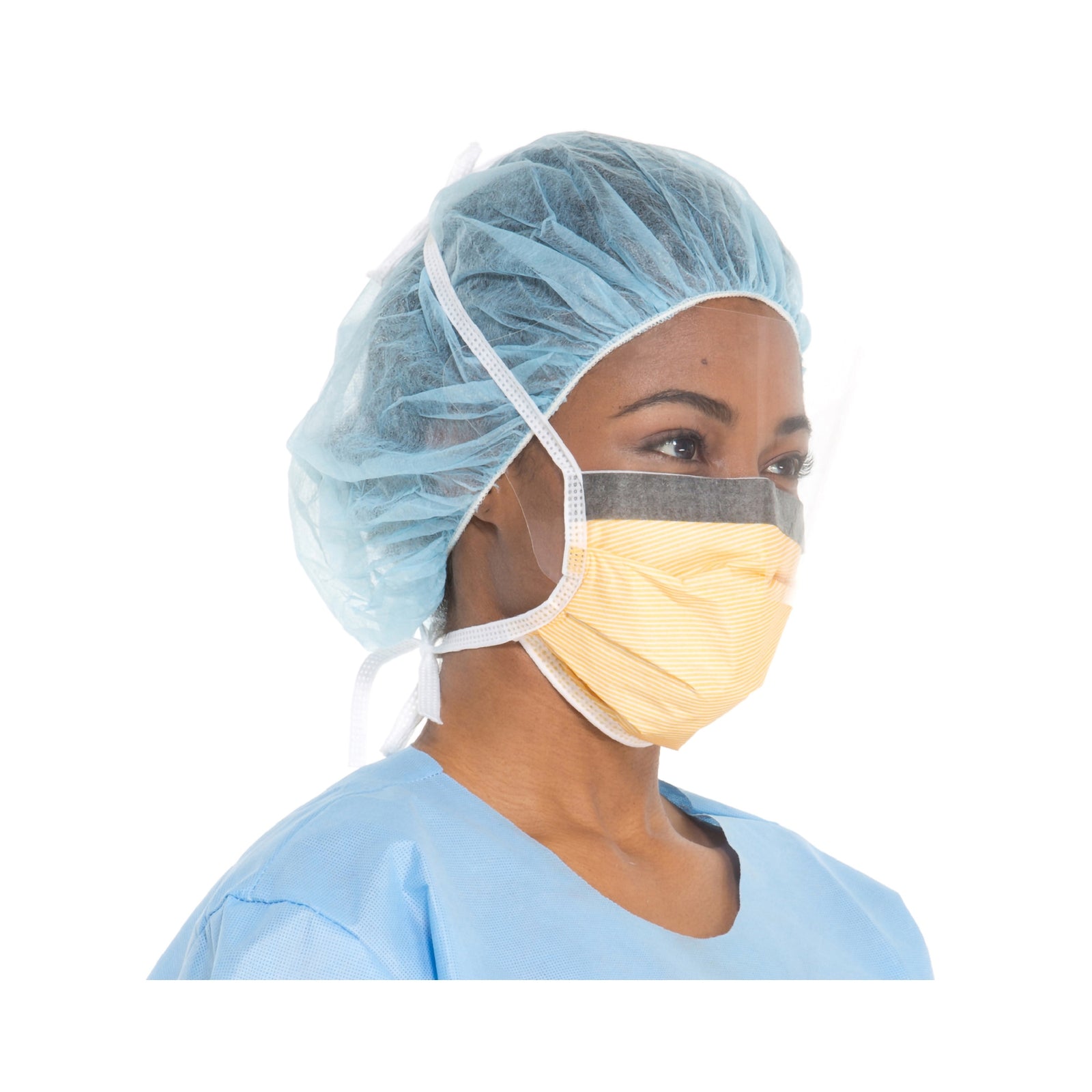 FluidShield Surgical Mask with Eye Shield