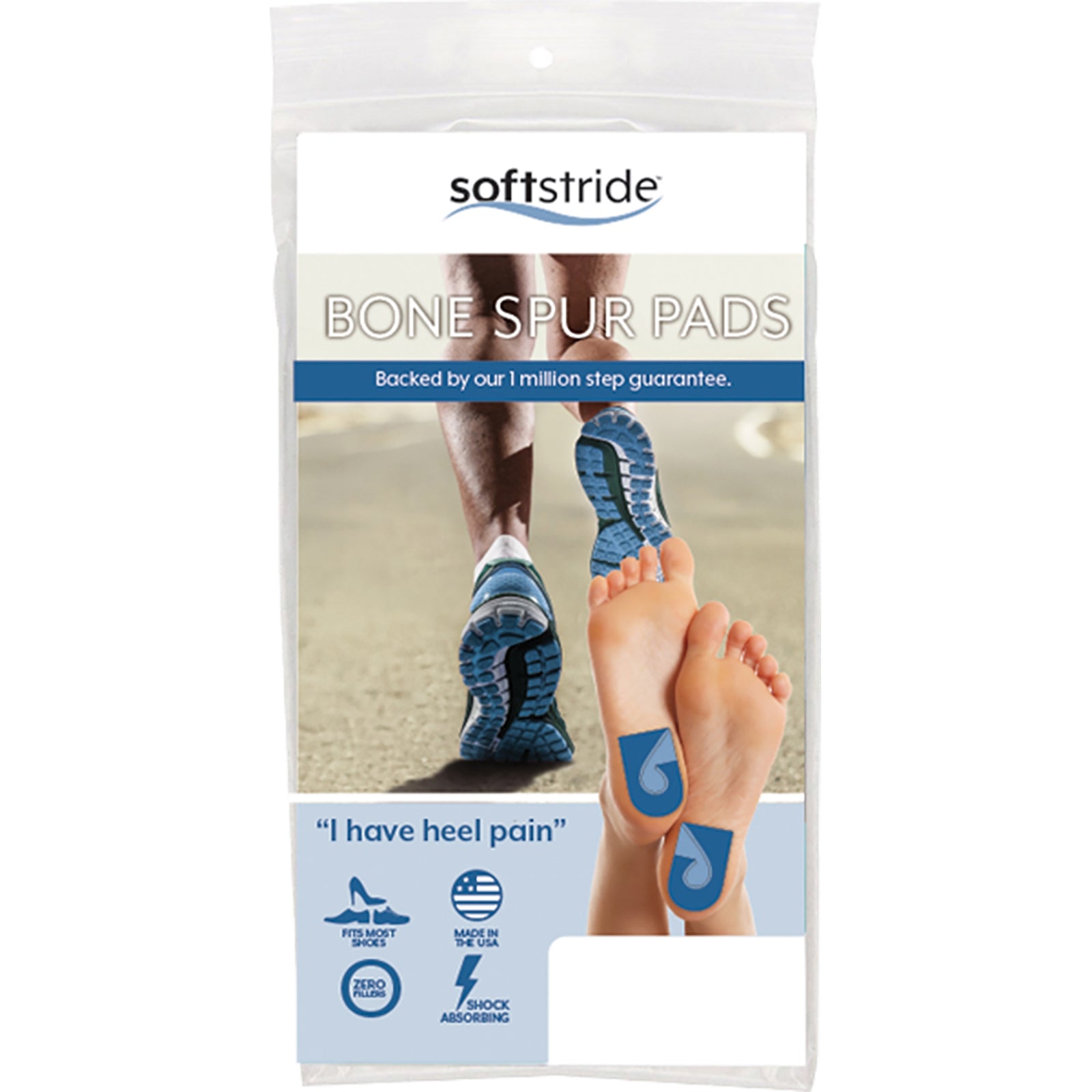 Soft Stride™ Bone Spur Pad Pair