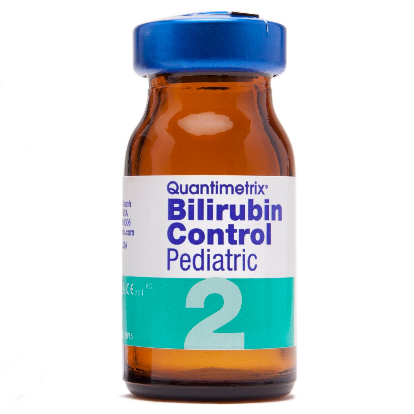 Quantimetrix Bilirubin Pediatric Control Level 2, 3 x 3 mL