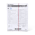 GE Z-Fold Red Grid Thermal Recording Chart Paper 8-1/2 x 11 Inch