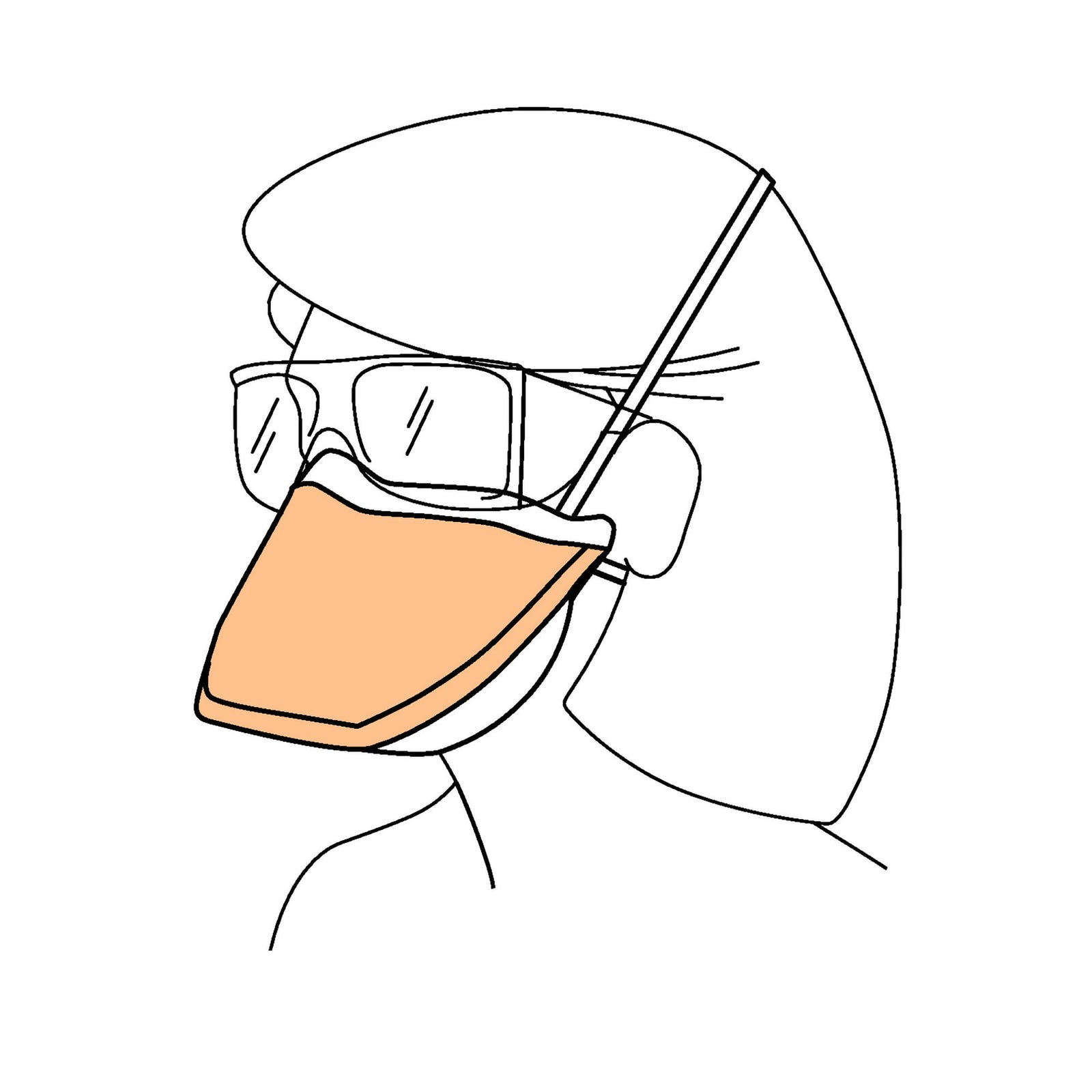 O and M HALYARD IN Respirator Surg N95